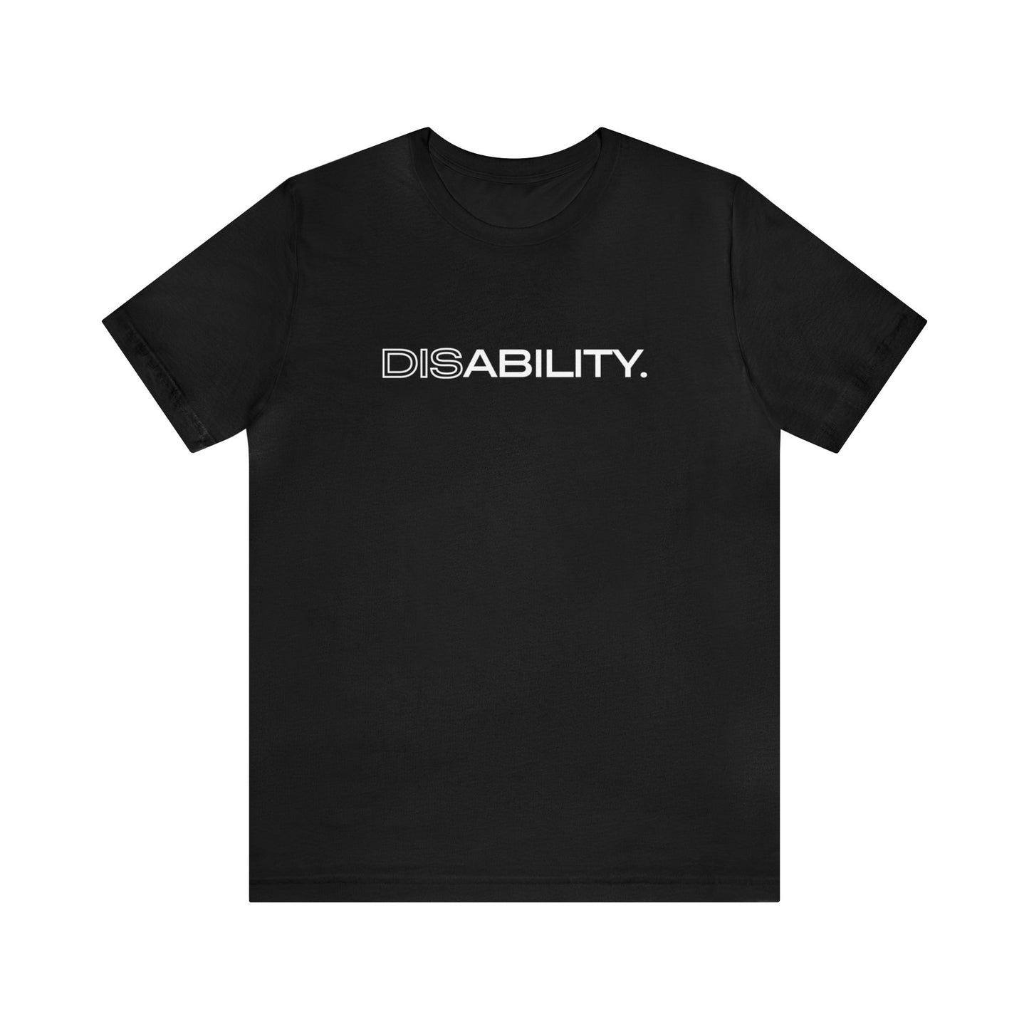 DisAbility Logo - Unisex Jersey Short Sleeve Tee