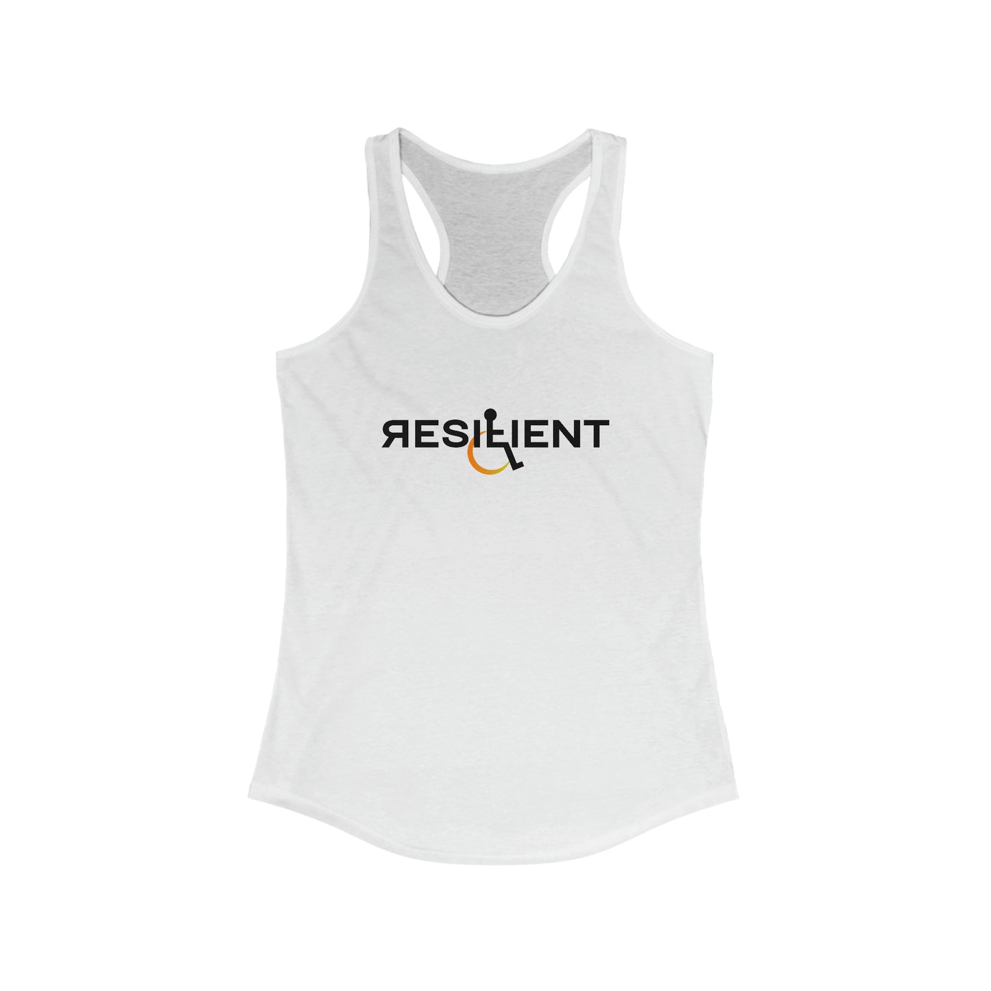 Resilient Logo - Women's Ideal Racerback Tank