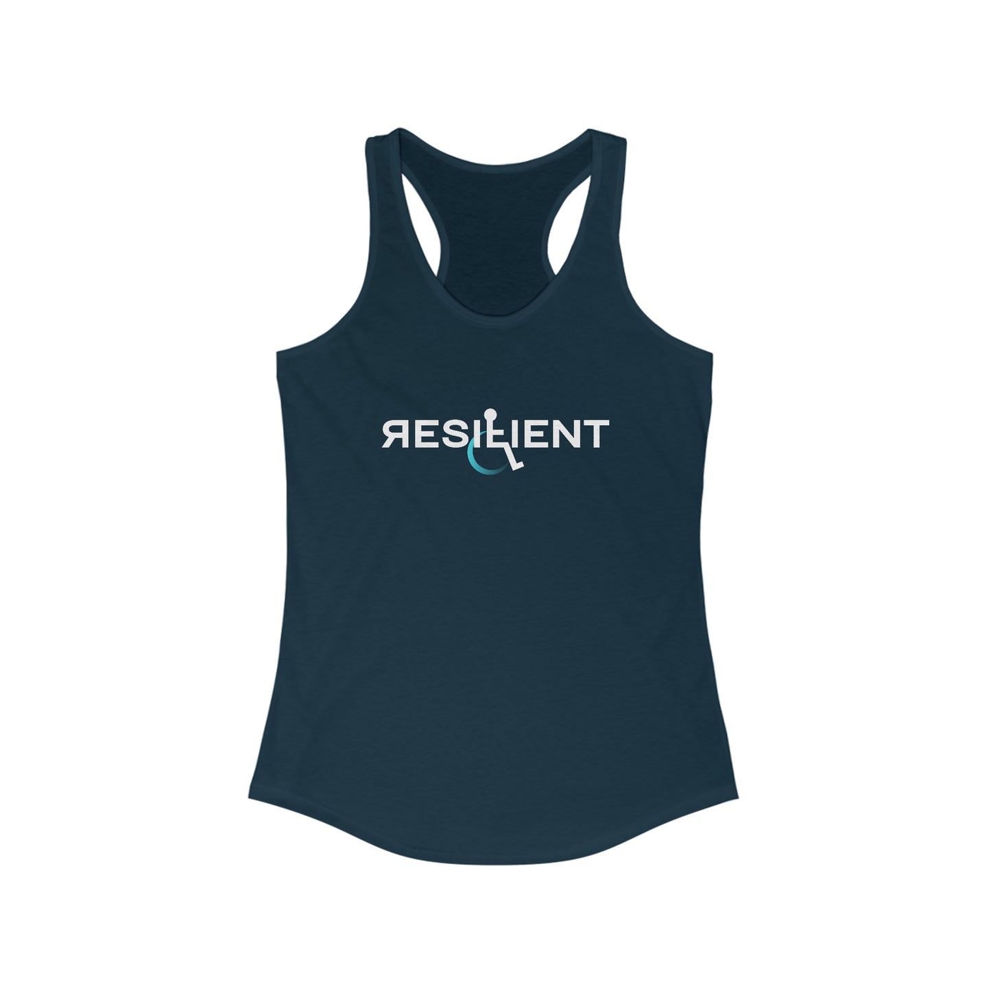 Resilient Logo - Women's Ideal Racerback Tank