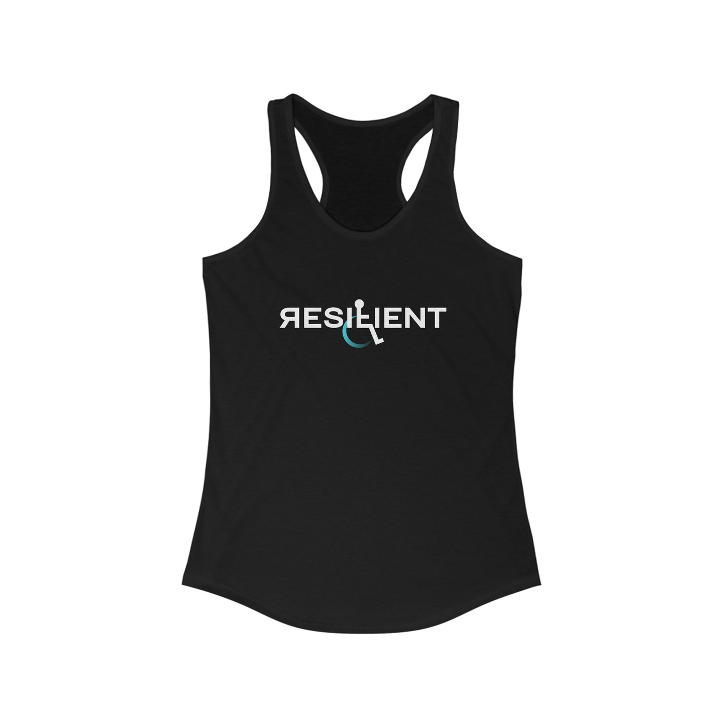 Resilient Logo - Women's Ideal Racerback Tank