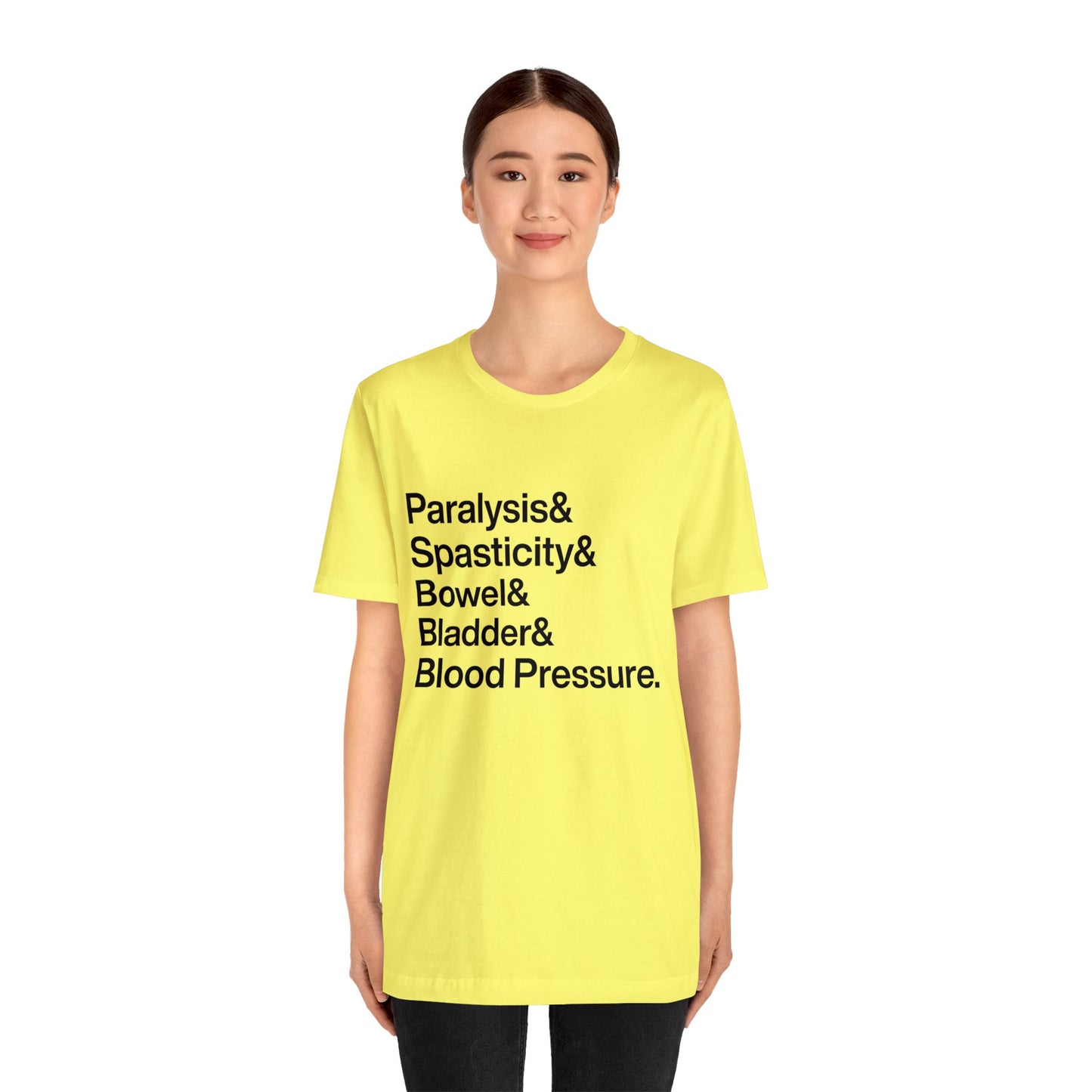 SCI List - Unisex Jersey Short Sleeve Tee