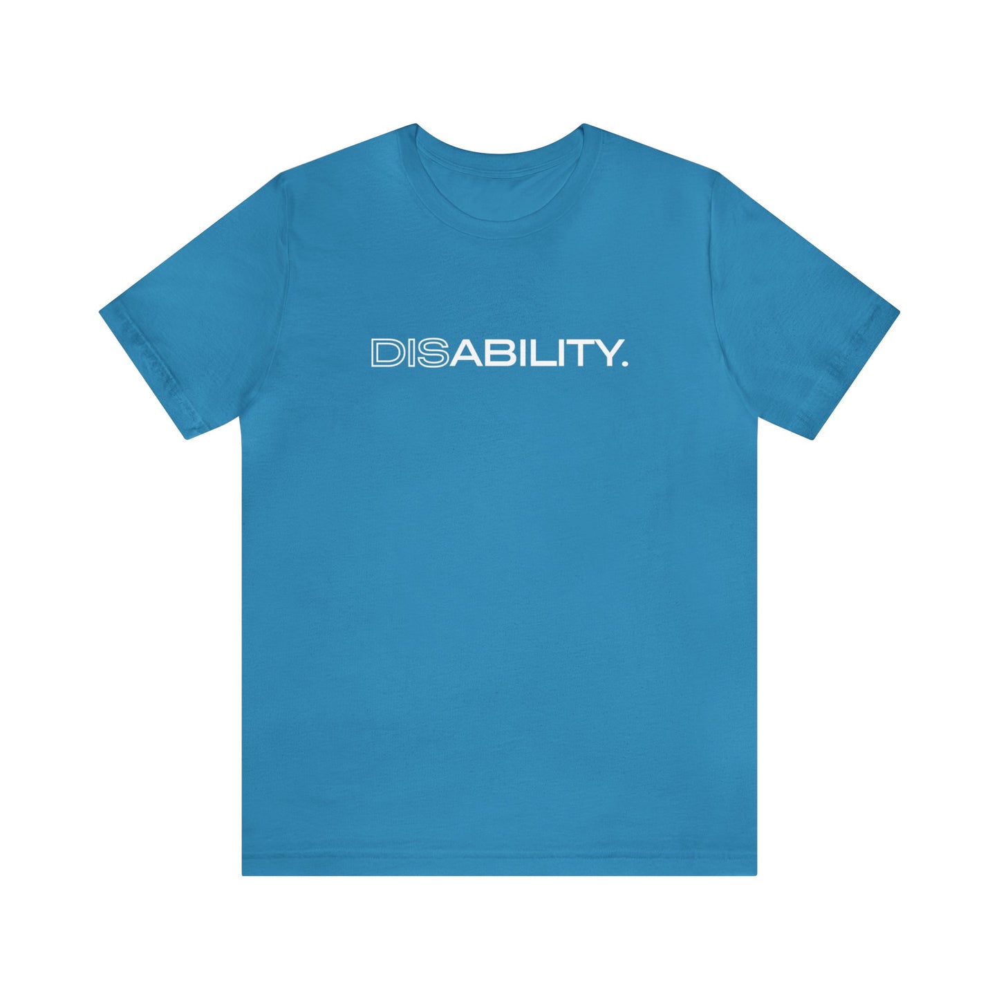DisAbility Logo - Unisex Jersey Short Sleeve Tee