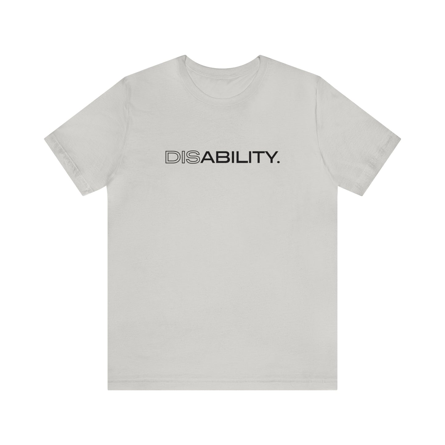 DisAbility Logo - Unisex Jersey Short Sleeve Tee