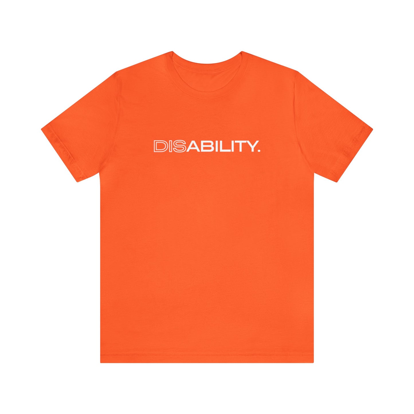 DisAbility Logo - Unisex Jersey Short Sleeve Tee
