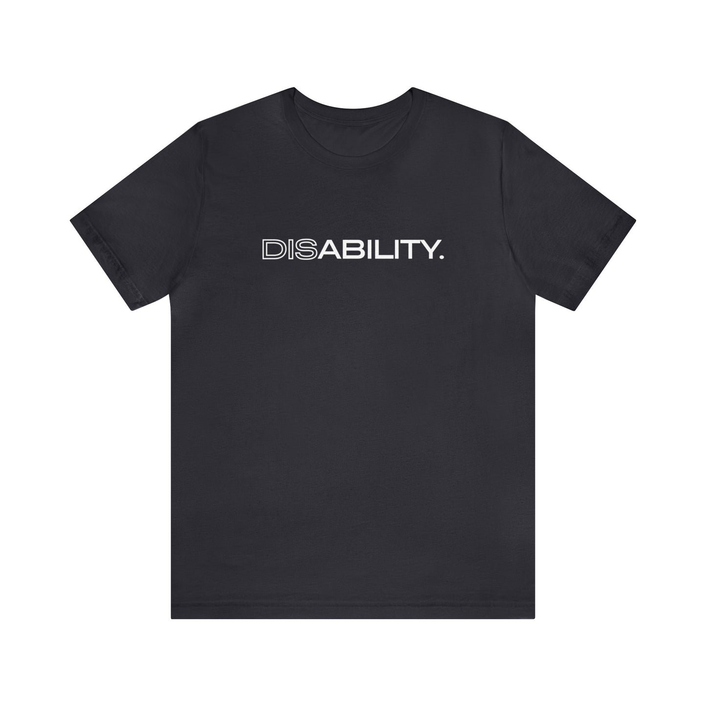 DisAbility Logo - Unisex Jersey Short Sleeve Tee