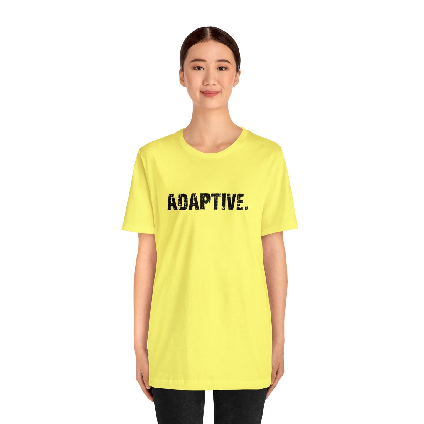 Adaptive Logo - Unisex Jersey Short Sleeve Tee