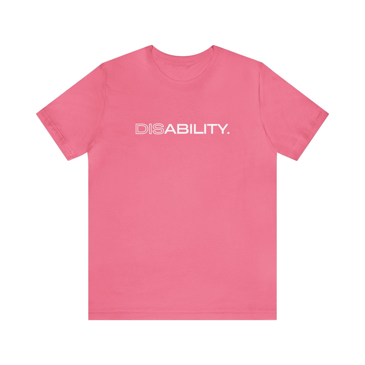 DisAbility Logo - Unisex Jersey Short Sleeve Tee
