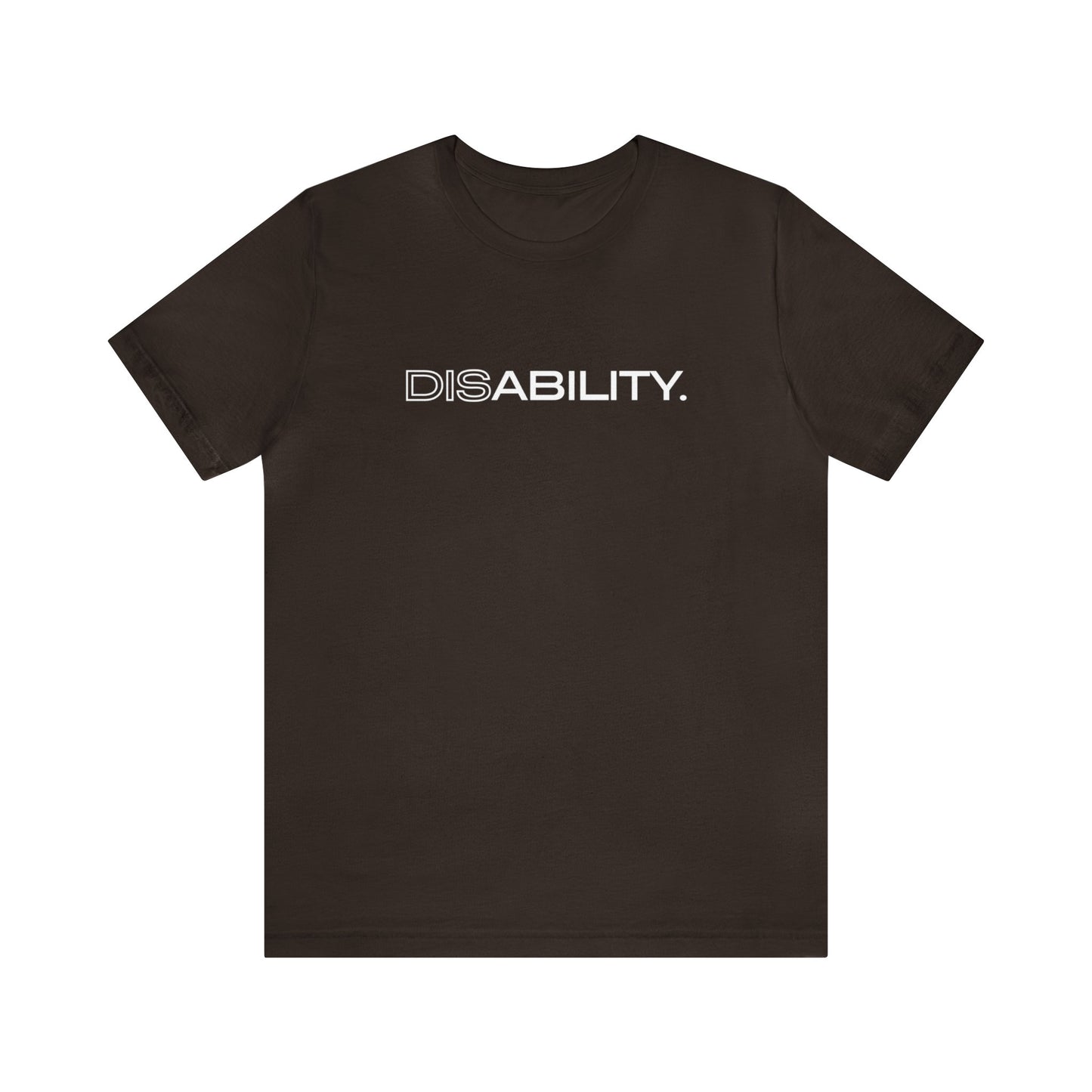 DisAbility Logo - Unisex Jersey Short Sleeve Tee