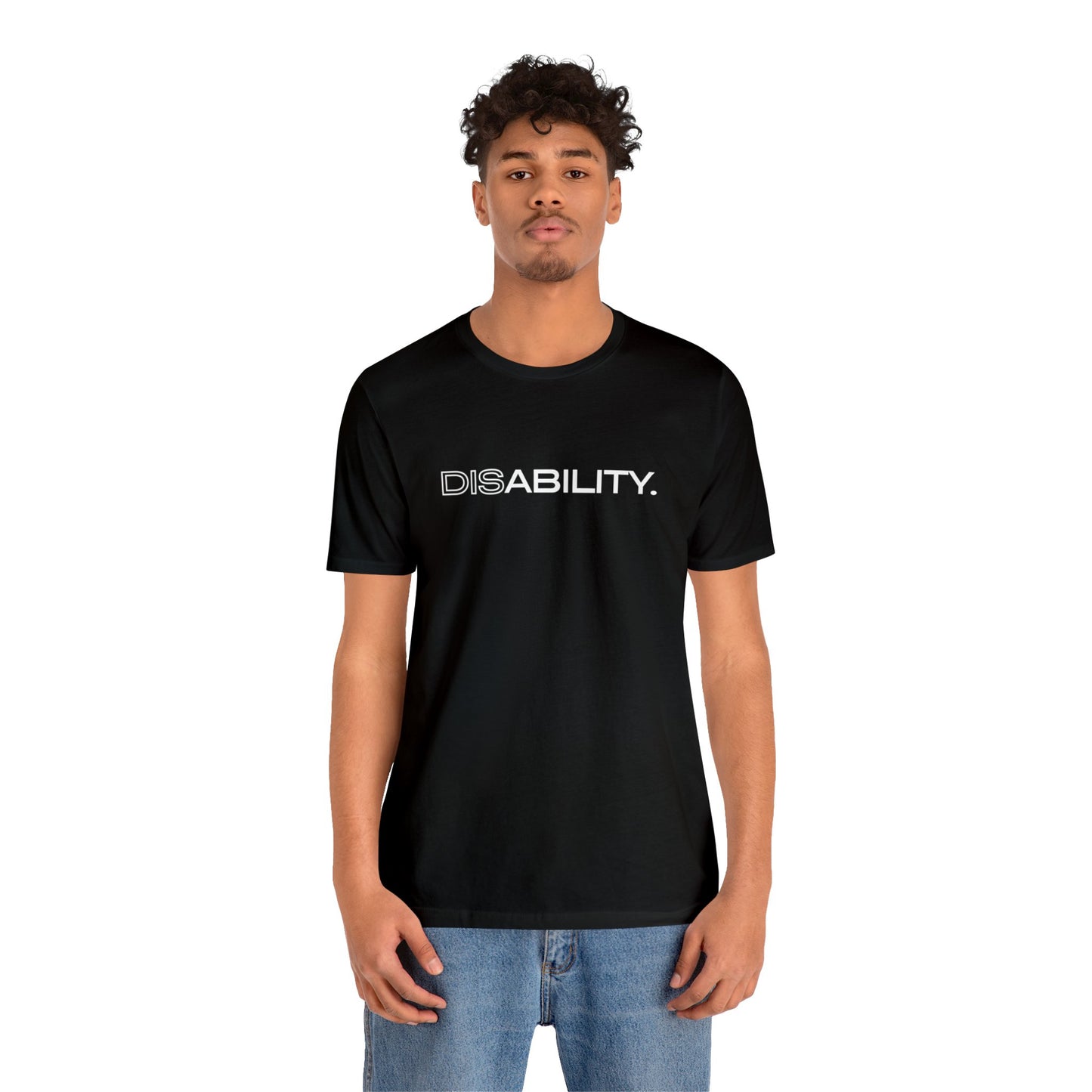 DisAbility Logo - Unisex Jersey Short Sleeve Tee